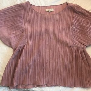 Crinkle short sleeved top from Madewell